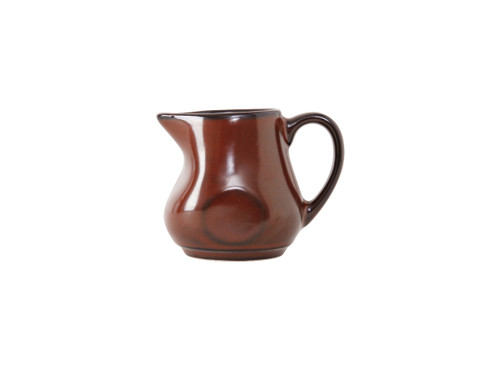 Tuxton GAR-100 4 Oz. Ceramic Red Rock Creamer (1 Dozen)