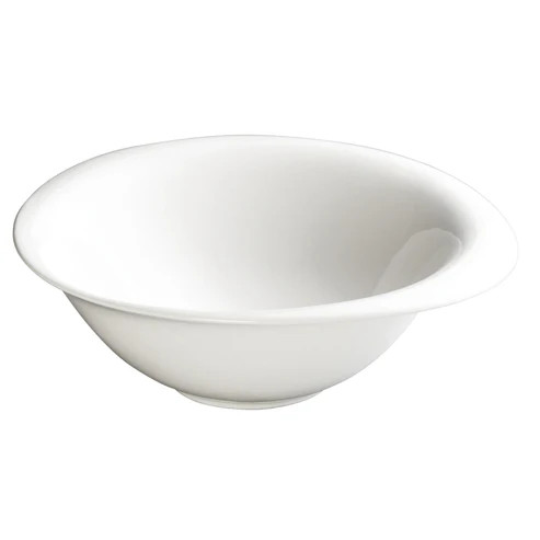 Winco WDP004-207
 20 Oz.
 Porcelain
 Creamy White
 Round
 Bowl  ( 24 pieces per Case)