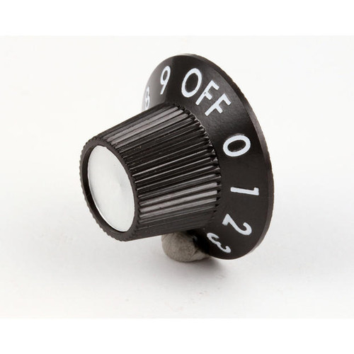 12919SP KNOB CONTROL BLACKOFF0-9INF