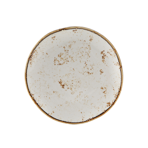 Tuxton GGA-002 6-1/2" Porcelain Agave Round Plate (2 Dozen Per Case)
