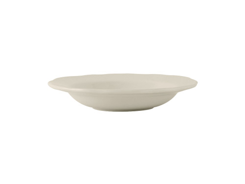 Tuxton TSC-003 8-7/8" 11 Oz. Ceramic American White/Eggshell Round Soup Bowl (2 Dozen Per Case)