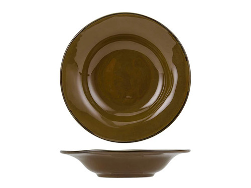 Tuxton GAJ-062 9" 9-1/2 Oz. Ceramic Mojave Round Soup Bowl (2 Dozen Per Case)