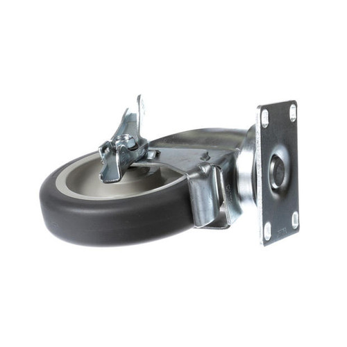 131000 CASTER(5" SWIVEL/PLATE W/BRK.)