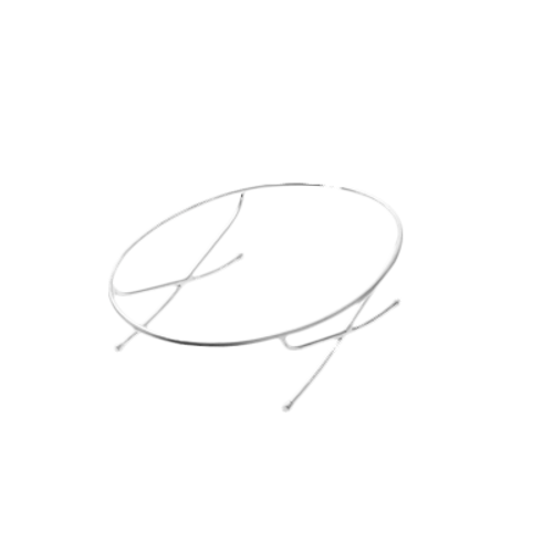 American Metalcraft GSOVL 20" W x 14" D x 4.75" H Oval Stainless Steel Griddle Stand