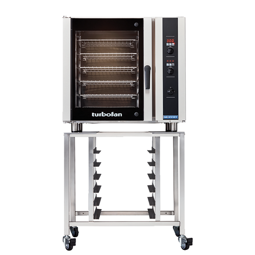 Moffat E35D6-26+SK35 Turbofan Electric Convection Oven with Stand