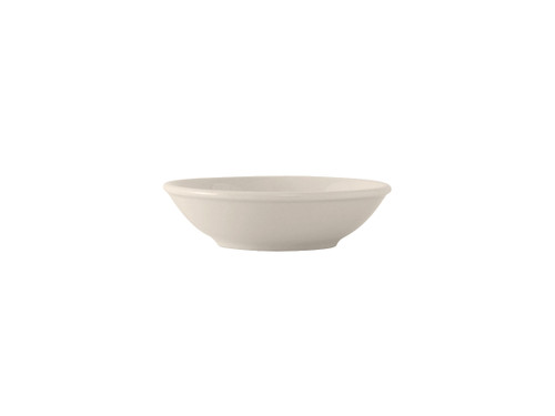 Tuxton TRE-025 4-3/4" 5-1/2 Oz. Ceramic American White/Eggshell Round Fruit Dish (3 Dozen Per Case)