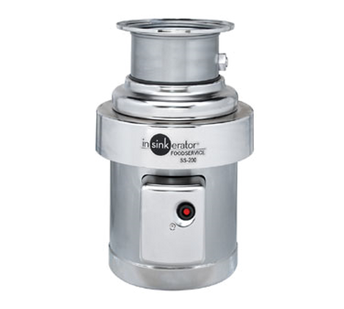 inSinkErator SS-200-18A-CC202 Complete Disposer Package With 18" Diameter Bowl 6-5/8" Diameter Inlet