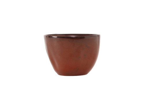 Tuxton GAR-040 4-1/4" 12-1/2 Oz. Ceramic Red Rock Round Bouillon (2 Dozen Per Case)