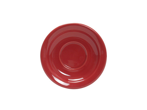 Tuxton NQE-054 5-1/2" Ceramic Cayenne Round Saucer (3 Dozen Per Case)