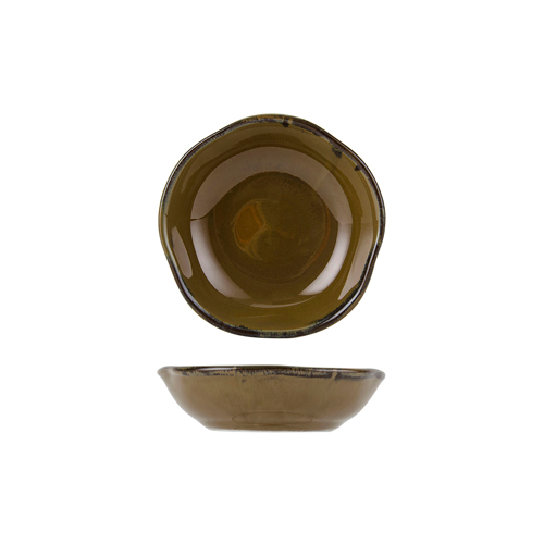 Tuxton GAJ-060 5-1/2 Oz. Ceramic Mojave Free form Fruit Dish (2 Dozen Per Case)