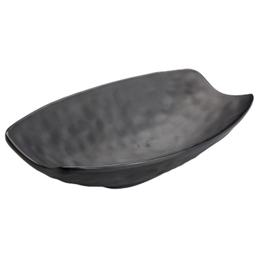 Winco WDM019-307
 16 Oz.
 Plastic
 Black
 Oval
 Bowl  ( 24 pieces per Case)