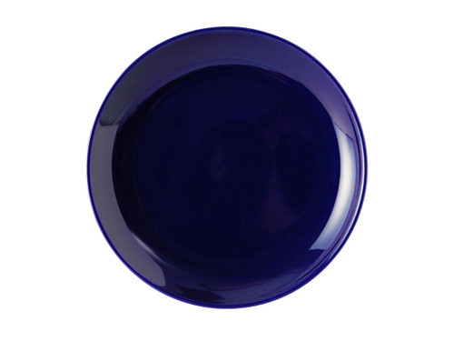 Tuxton BCA-0904 9" Ceramic Cobalt Round Plate (1 Dozen)