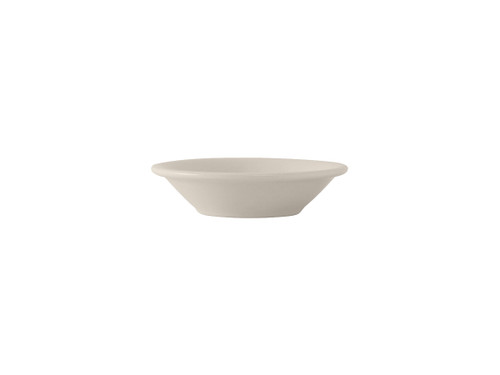 Tuxton TRE-032 4-1/4" 3 Oz. Ceramic American White/Eggshell Round Fruit Dish (3 Dozen Per Case)
