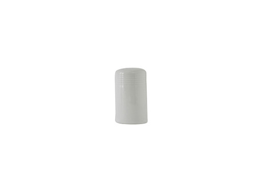 Tuxton BWJ-0301 1-3/4" 2 Oz. Ceramic White Salt Shaker (1 Dozen)