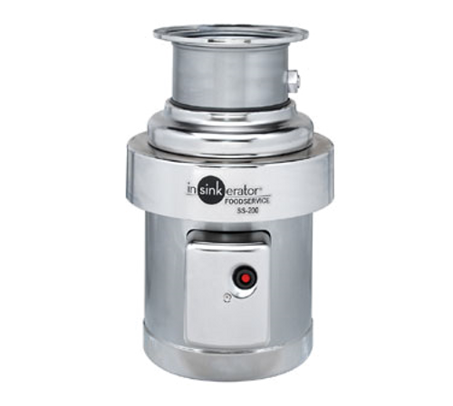 inSinkErator SS-200-18A-MRS Complete Disposer Package With 18" Diameter Bowl 6-5/8" Diameter Inlet
