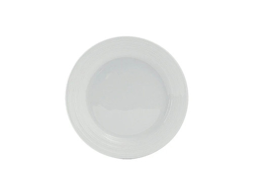 Tuxton FPA-062 6-1/4" Porcelain Round Plate (3 Dozen Per Case)