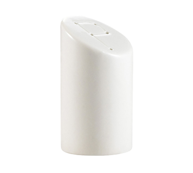 CAC China SHER-PS 1.75" Dia. Bone White Porcelain Round Sheer Pepper Shaker (4 Dozen Per Case)