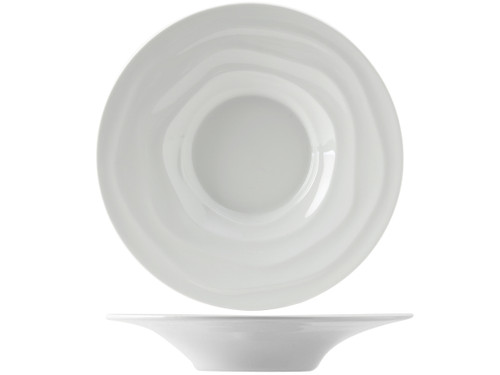 Tuxton GDP-064 11-1/2" 18 Oz. Porcelain Porcelain White Round Pasta Bowl (1 Dozen)