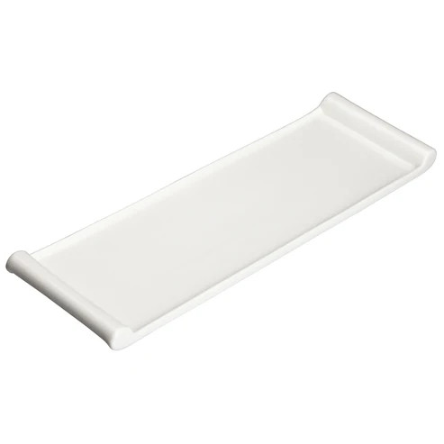 Winco WDP017-117 Porcelain Bright White Rectangular Platter (12 Each Per Case)