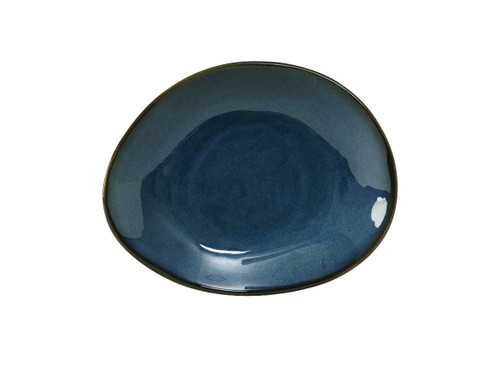 Tuxton GAN-650 Ceramic Night Sky Oblong Ellipse Plate (1 Dozen)
