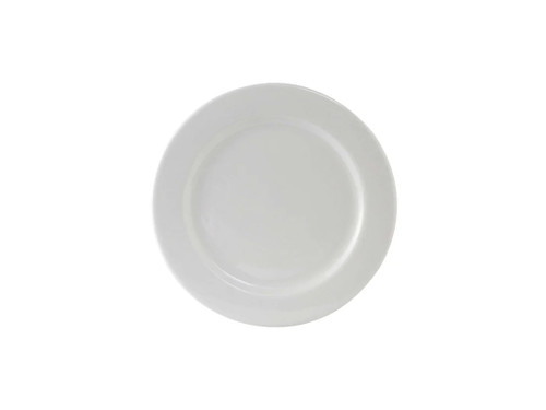 Tuxton ALA-054 5-1/2" dia. White Round Plate (3 Dozen Per Case)