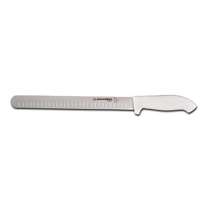 Dexter 24273 12" Duo-Edge Slicer with White Handle