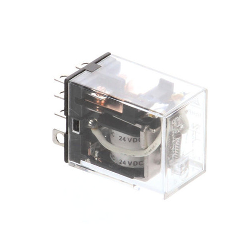 18A334 RELAY, 24V DC DPDT CLEAR (BLOWER)
