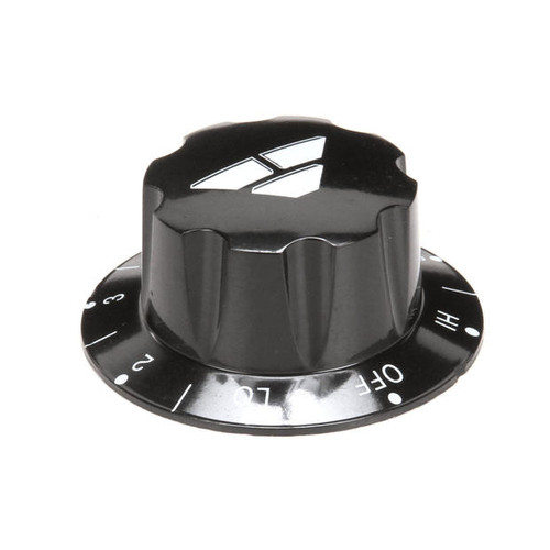 SU-P-201 KNOB, ELECTRIC BLACK LOW TO HI
