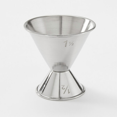 American Metalcraft J212 1.5 Oz. Stainless Steel Jigger