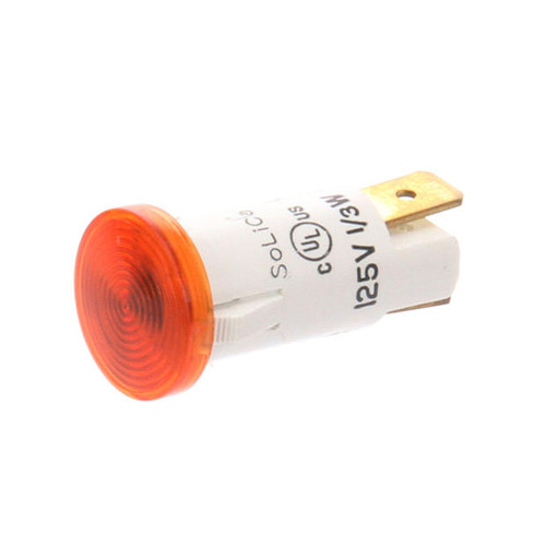 PartsTown AJA7002693 0.6" W Amber Indicator Light - 125 Volts