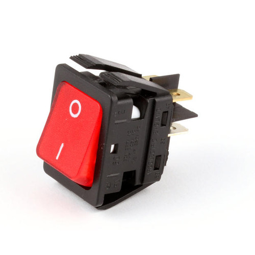 2E-Z1858 SW DPST 20A/125V RED LGHT