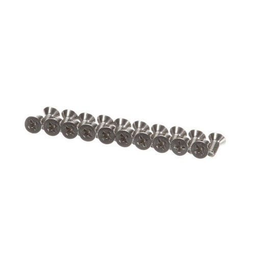 F-05-002-2-SP #8-32UNC-2A X 3/8 SS PFH MS, 20 PACK