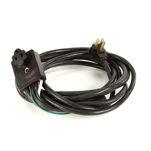 21-00524 POWER CORD W/RECEPTICLE, J-28-