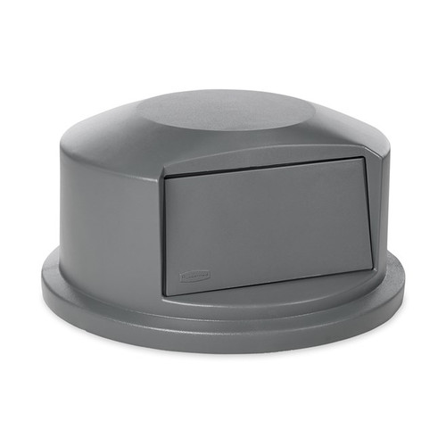 Rubbermaid FG264788GRAY Gray Heavy Duty Plastic BRUTE Dome Top