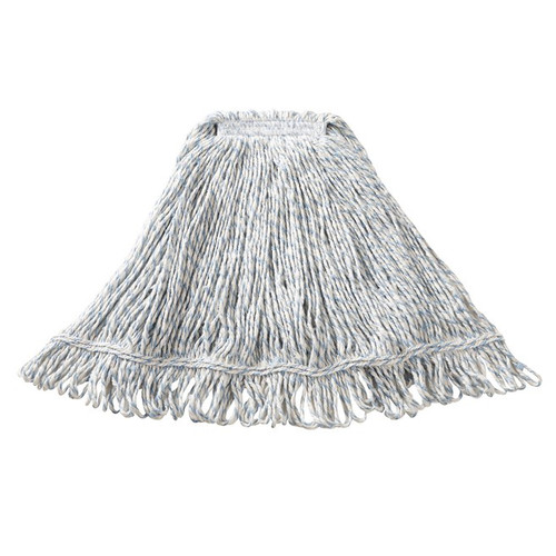 Rubbermaid FGD51306WH00 1" Wide Band Large White Super Stitch Finish Mop Head