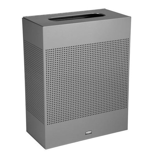 Rubbermaid FGSR18EPLSM Silhouette Indoor Receptacle