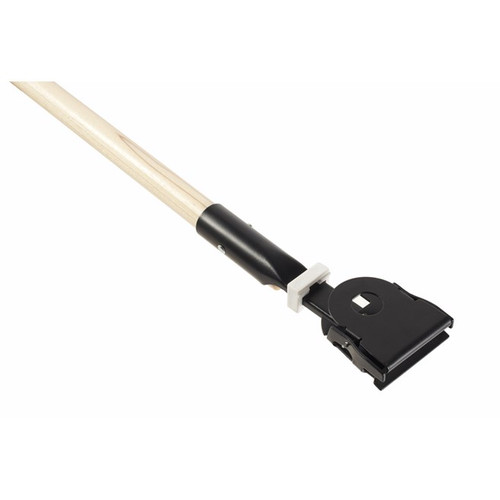 Rubbermaid FGM116000000 60" L Wood Snap-On Dust Mop Handle