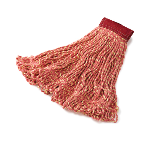 Rubbermaid FGD25306RD00 5" Wide Band Large Cotton Super Stitch Mop Head