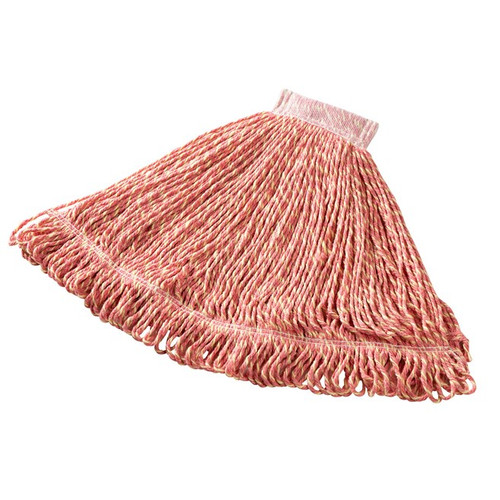 Rubbermaid FGD25306RD00 5" Wide Band Large Cotton Super Stitch Mop Head