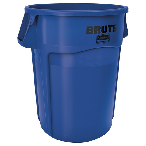 Rubbermaid FG264360BLUE 44 Gallon Blue BRUTE Container (4 Each Per Case)