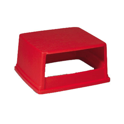Rubbermaid FG256V00RED Red Glutton Hooded Top without Doors
