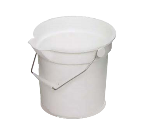 Continental Commercial 8114WH 14 qt. White Utility Bucket