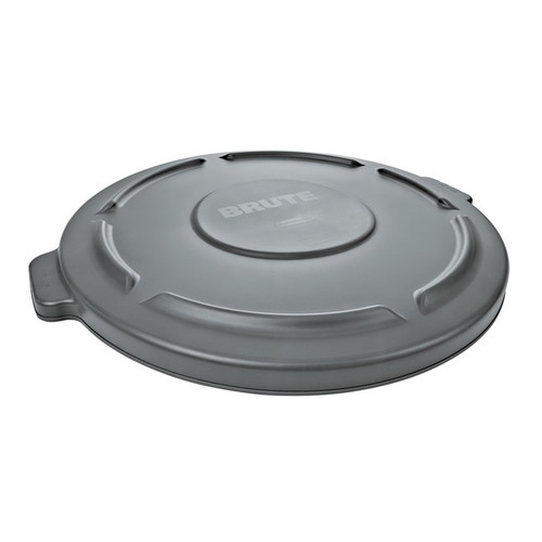 Rubbermaid FG260900GRAY Gray BRUTE Container Lid (6 Each Per Case)