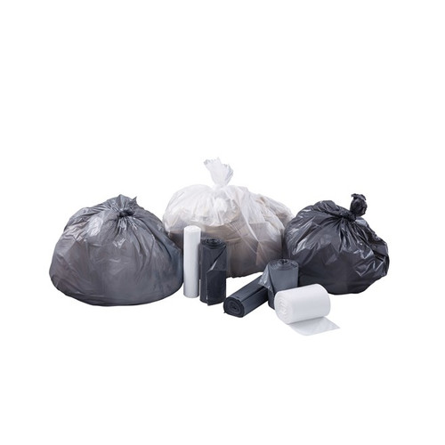 Rubbermaid FG500888CLR 50 Gal. Clear Tuffmade Polyliner Bags