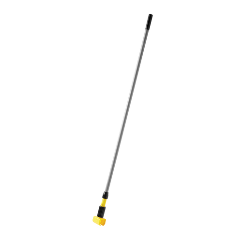 Rubbermaid FGH24600GY00 60" L Fiberglass with Yellow Plastic Head Gripper Wet Mop Handle