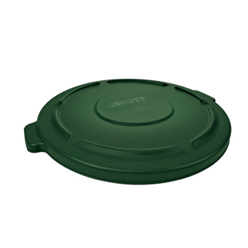 Rubbermaid FG261960DGRN Dark Green BRUTE Container Lid (6 Each Per Case)