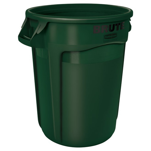 Rubbermaid FG263200DGRN 32 Gallon Dark Green ProSave BRUTE Container (6 Each Per Case)