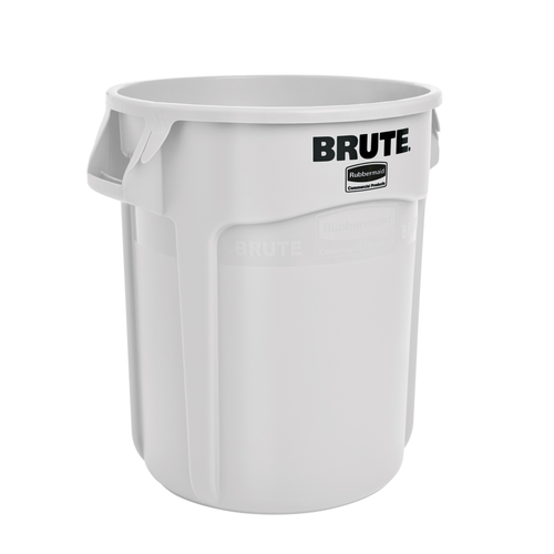 Rubbermaid FG262000WHT 20 Gallon White Container (6 Each Per Case)