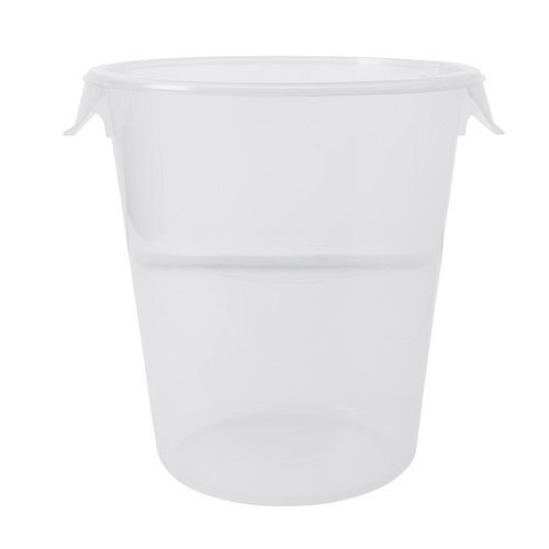 Rubbermaid FG572424CLR 8 Qt. Clear Round Polypropylene Storage Container