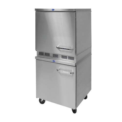 Randell 9404-27DT-RBFTR 27" W One-Section Stainless Steel Door Reach-In Dual Temp Refrigerator/Freezer